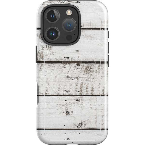 Weathered Wood iPhone 16 Pro Magsafe Impact Case